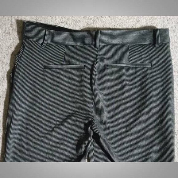 Express columnist ankle pin striped women's pants size 10 - Picture 4 of 8